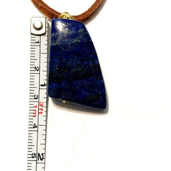 Lapis Lazuli Pendant Necklace – Wisdom, Clarity & Spiritual Awakening - Picture 6 of 7